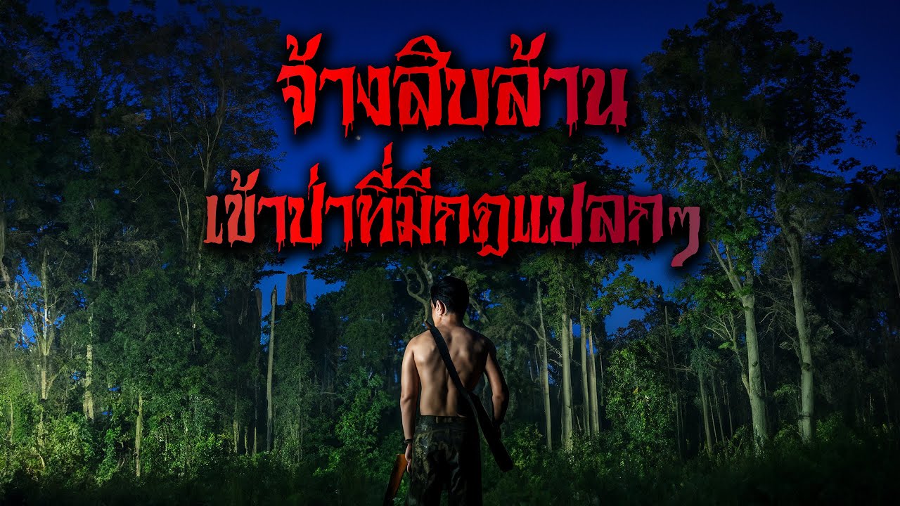 (ฟังยาวๆ) จ้างสิบล้าน เข้าป่าที่มีกฎแปลกๆ