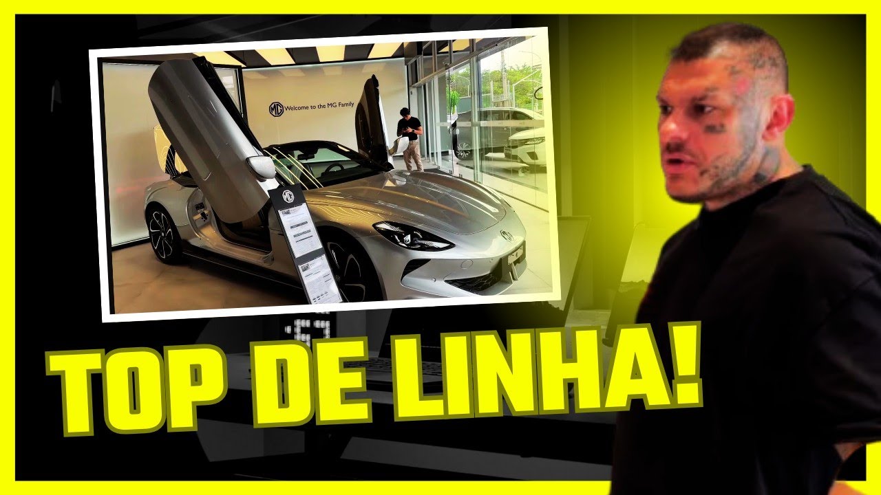 Carros Elétricos Top de Linha: Revelado o Cyber C!