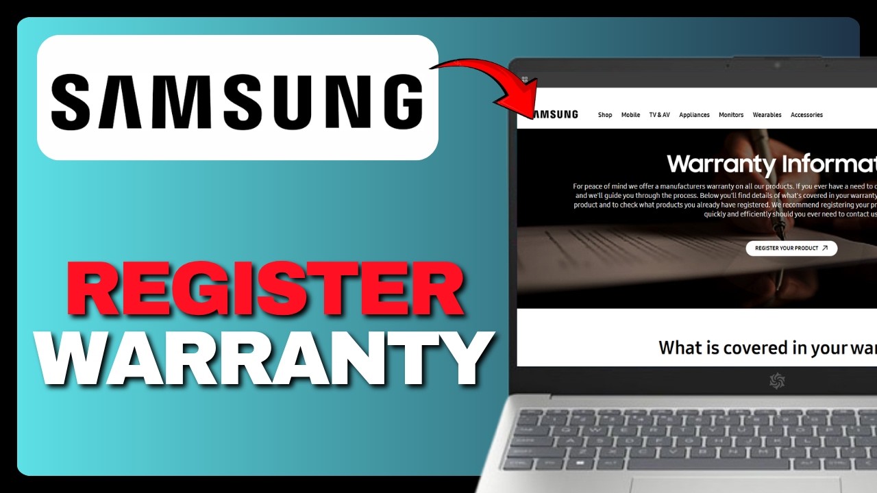 How to Register Samsung TV Warranty Online (Full Guide) 2026!