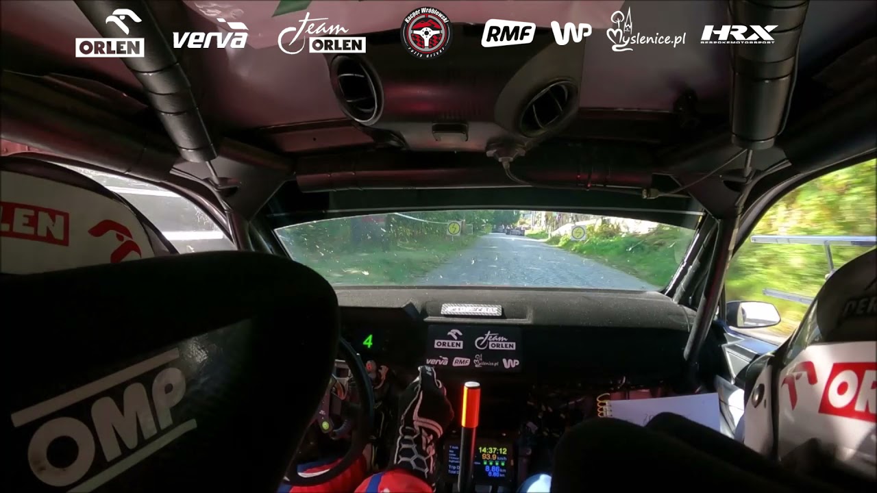 49. Rajd Świdnicki-KRAUSE - Kacper Wróblewski, Jakub Wróbel - OS9 Rościszów (Power Stage)