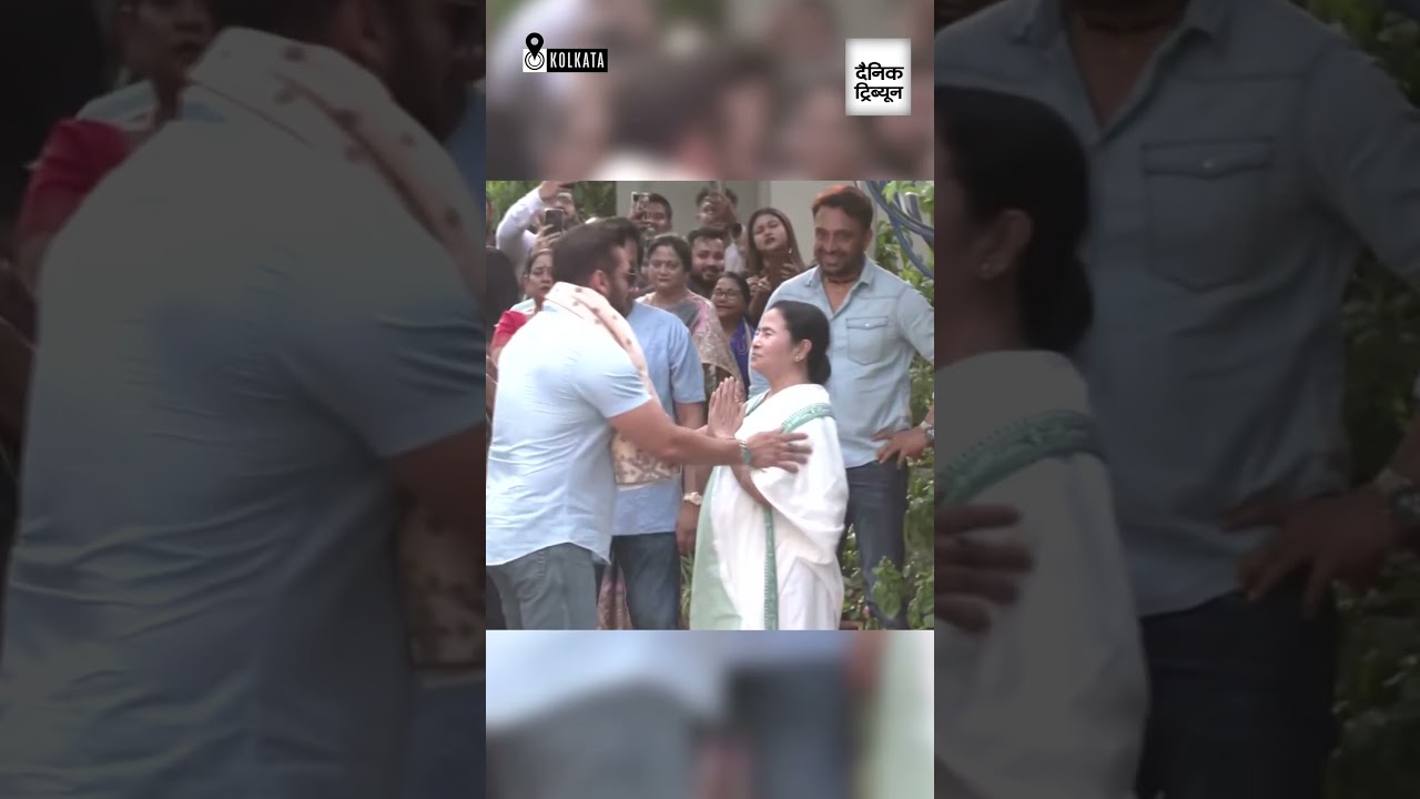 Actor Salman Khan meets CM Mamata Banerjee at latter&rsquo;s residence in Kolkata