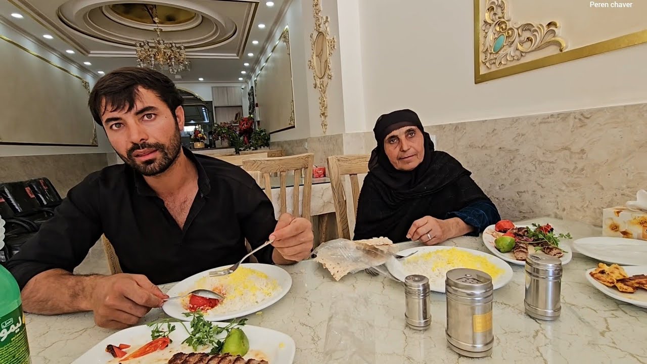 From resentment to reconciliation: Videographer takes grandmother to a restaurant to make amends.
