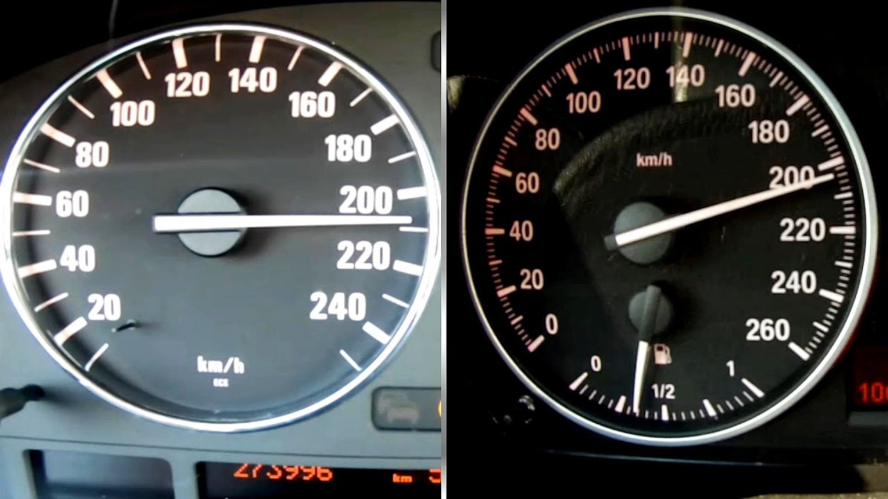 1999 BMW 528i E39 vs 2011 BMW 320i E92 | Top Speed