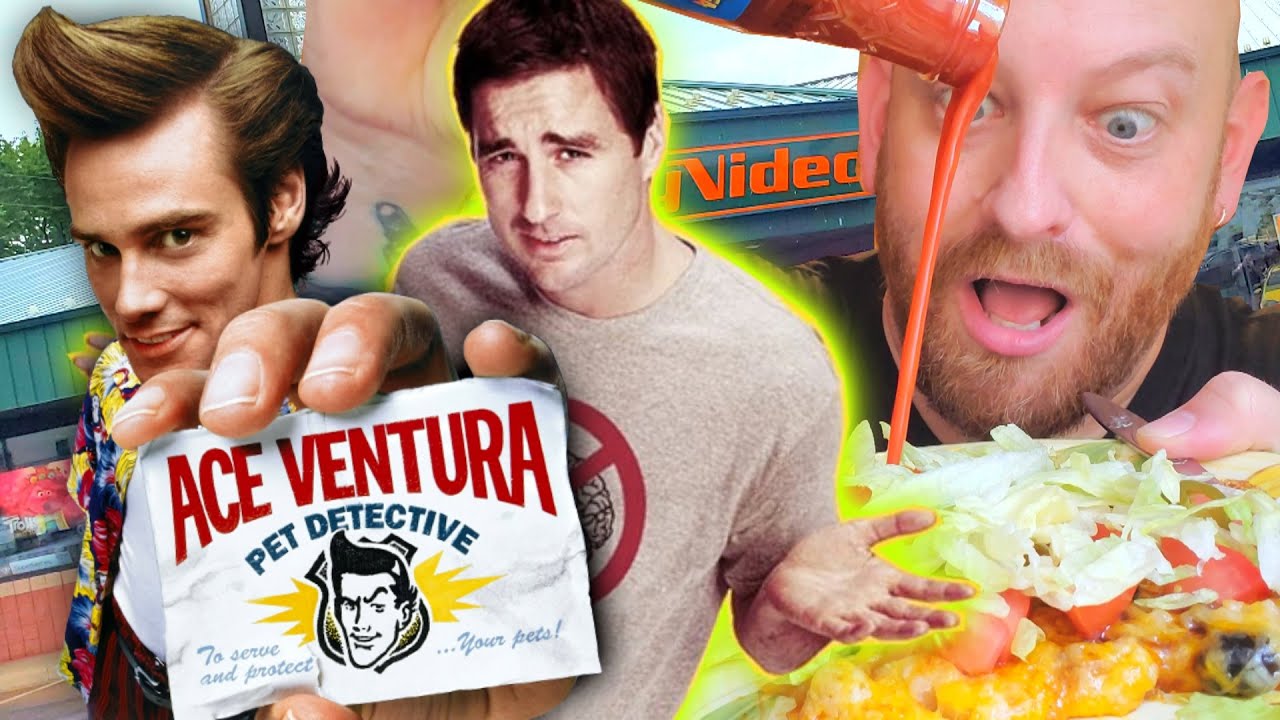 SUPER COLOSSAL TACO PIZZA with NOT SURE & ACE VENTURA !!