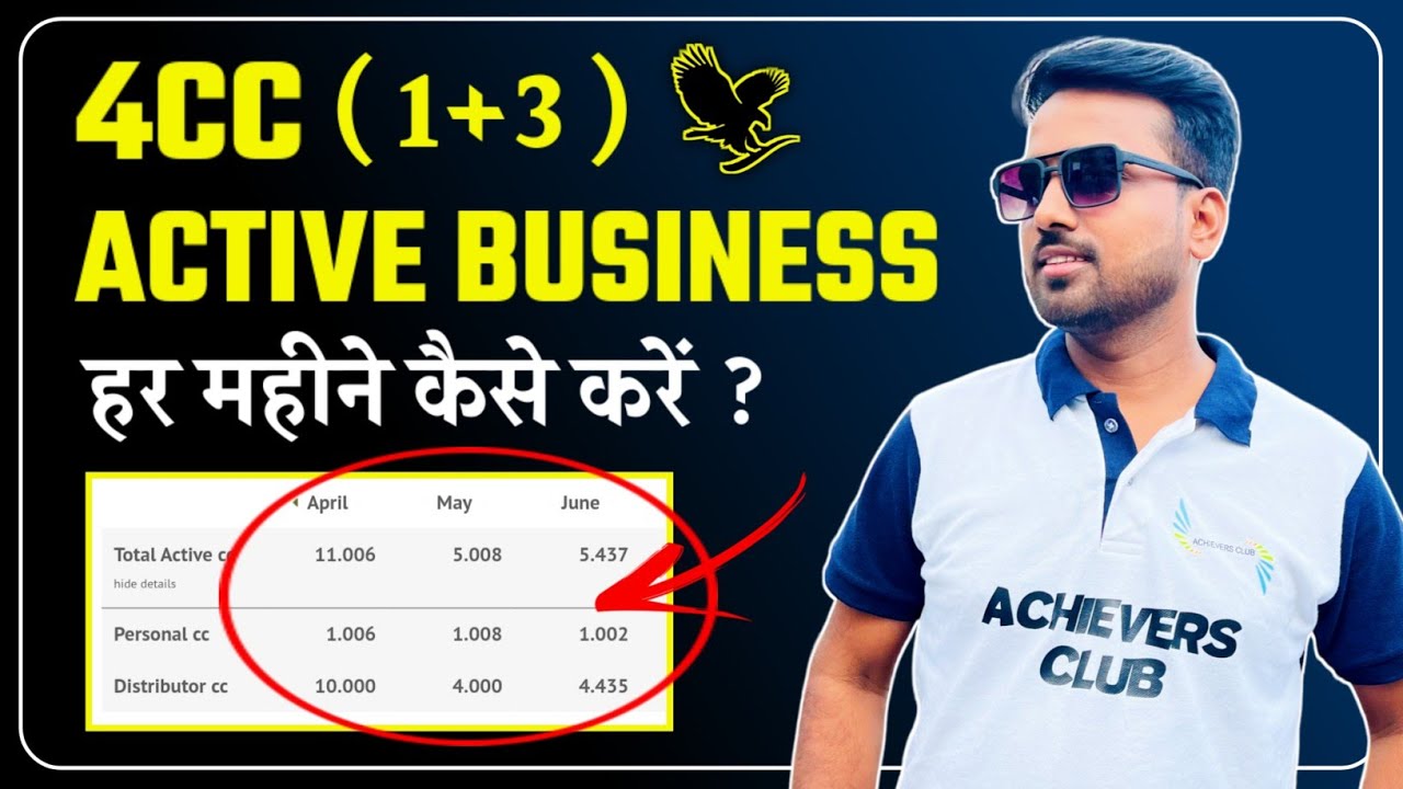 4CC कैसे करें ? || How To Do 4CC Business ? || 1+3 क्या है || What is 4CC ? || FLP || Gaurav Kumar