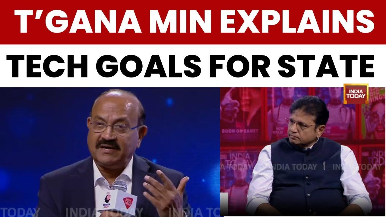 Minister D. Sridhar Babu On Telangana's tech goals: 'Not Just Exporting Flour To Get Bread Back'