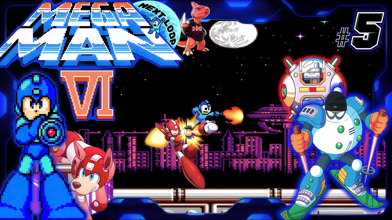 Frosty Reception!🥶| Let's Play Mega Man 6: Next Loop #05 (NES)