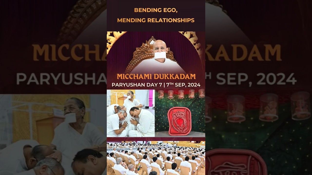 Paryushan Mahaparva 2024: Social Experiment on Bending Ego & Mending Relationships