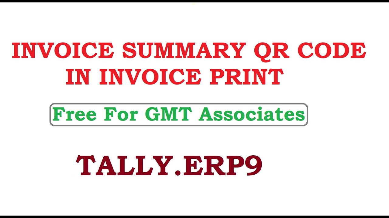 QR Code in Tally.ERP Invoice. Buy TDL, Do Whats App to 9037050040