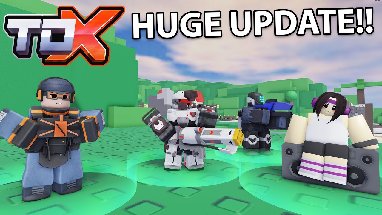 Tower Defense X 4 NEW Towers!! | ROBLOX