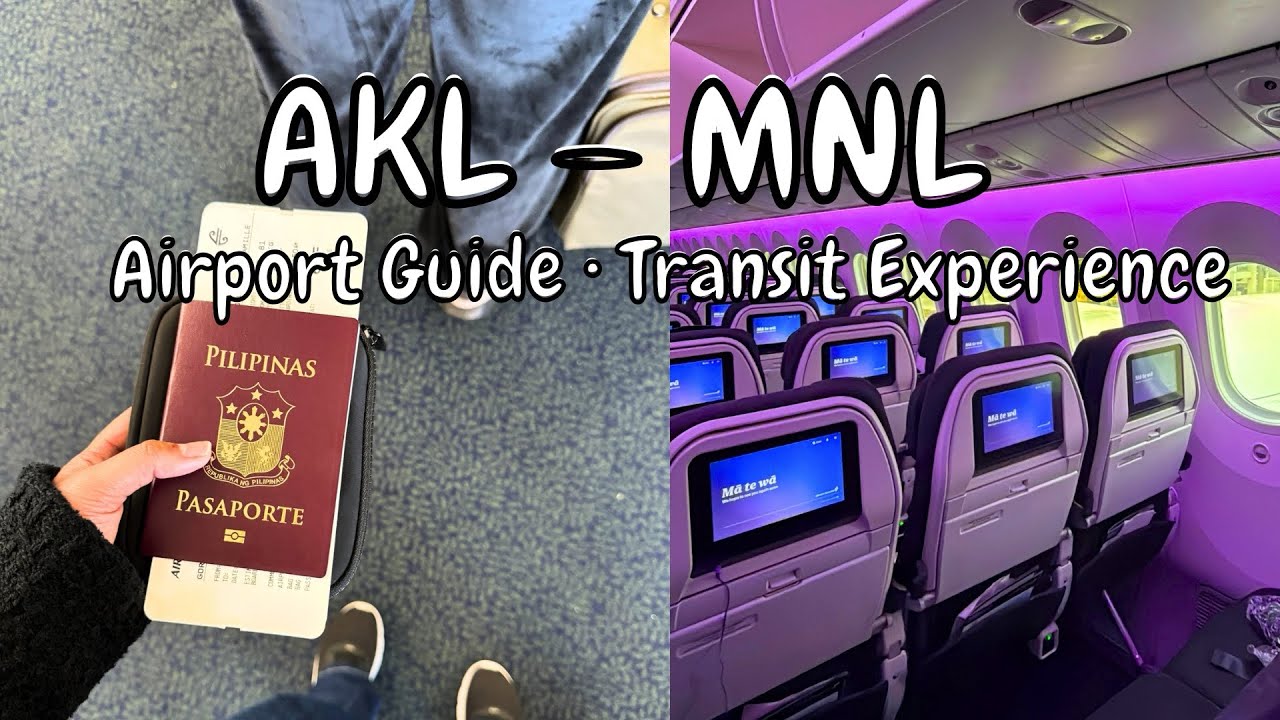 Departing Auckland International Airport (New Zealand - Sydney - Manila ) | Joyce Gorospe