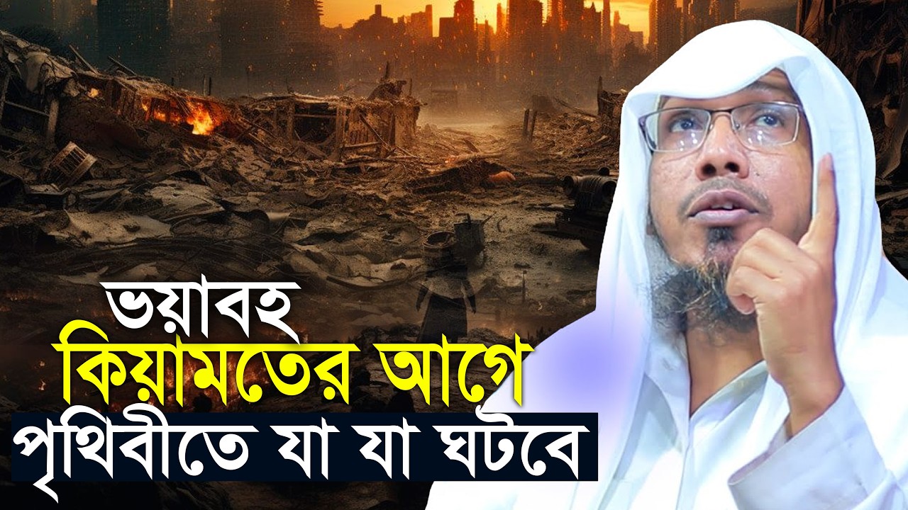ভয়াবহ কেয়ামতের আগে যা যা ঘটবে || মুহাদ্দিস রফিক উল্লাহ আফসারী Rafiqullah Afsari New Waz