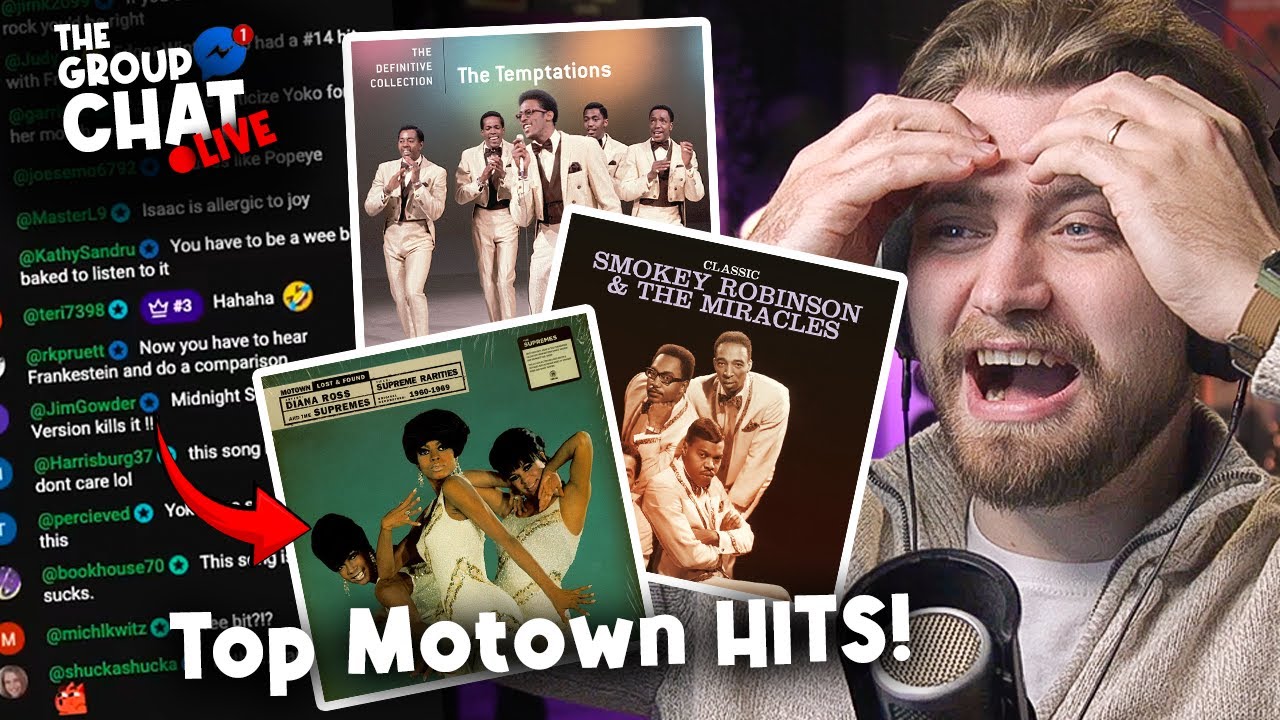 Alright... Lets check out Group Chat's top MOTOWN SONGS | The Group Chat Live