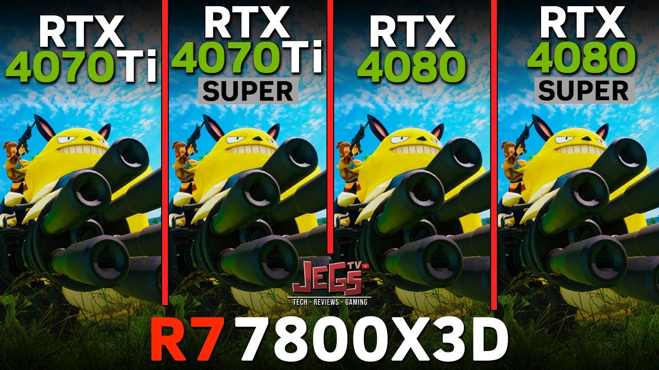 RTX 4070 Ti vs RTX 4070 Ti Super vs RTX 4080 vs RTX 4080 Super | Tested in 10 games