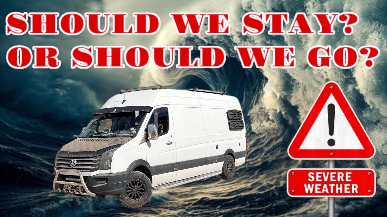 VANLIFE - Severe Spanish Storm & OFFROAD UPGRADES