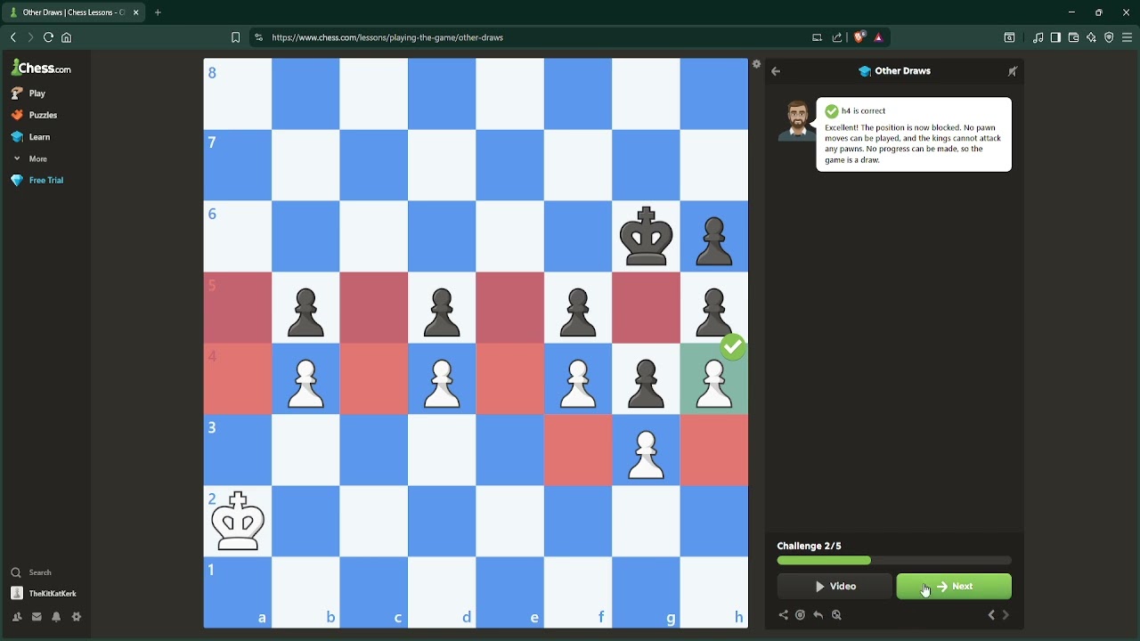 Chess Lesson #10: Other forms of draws
