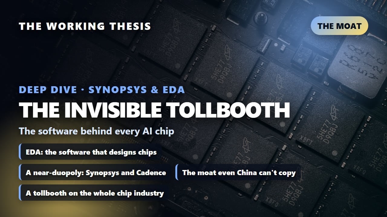 The Invisible Tollbooth: The Software Behind Every AI Chip (SNPS & the EDA Duopoly)
