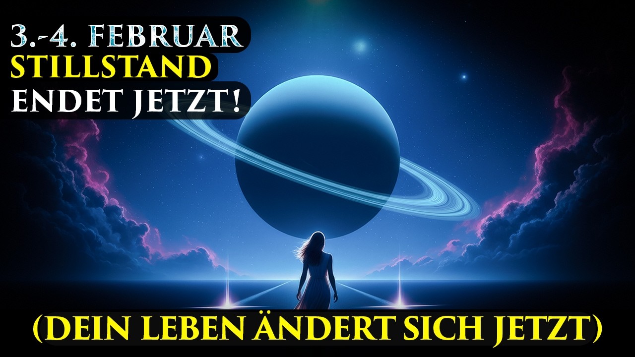 URANUS ERWACHT! 5 Monate STILLSTAND enden – ALLE Blockaden lösen sich! 3.-4. FEBRUAR