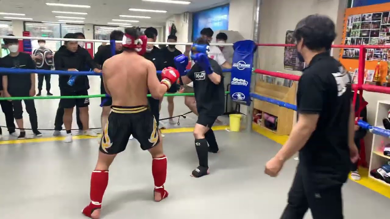 제3회 밀양시킥복싱 생활체육대회 일반부 -80kg 레드 JYW 1라운드 박형민