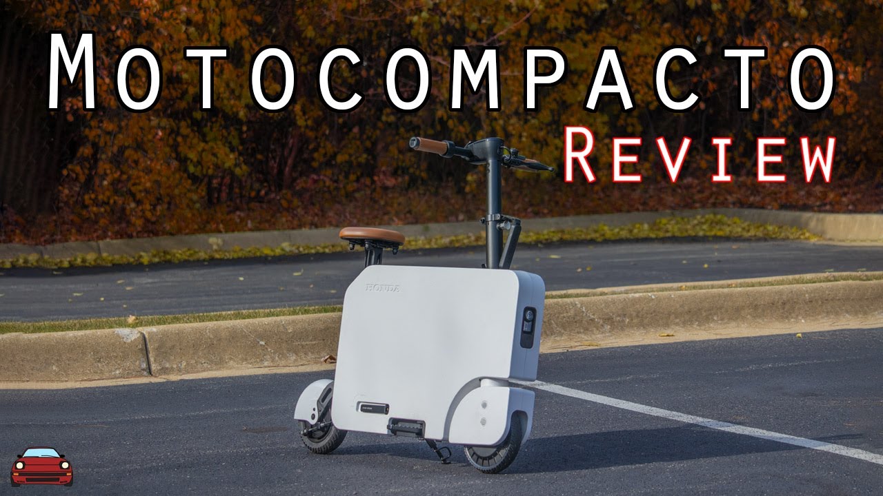 Honda Motocompacto Review - A $995 Electric Scooter! (& I REALLY Want One!)