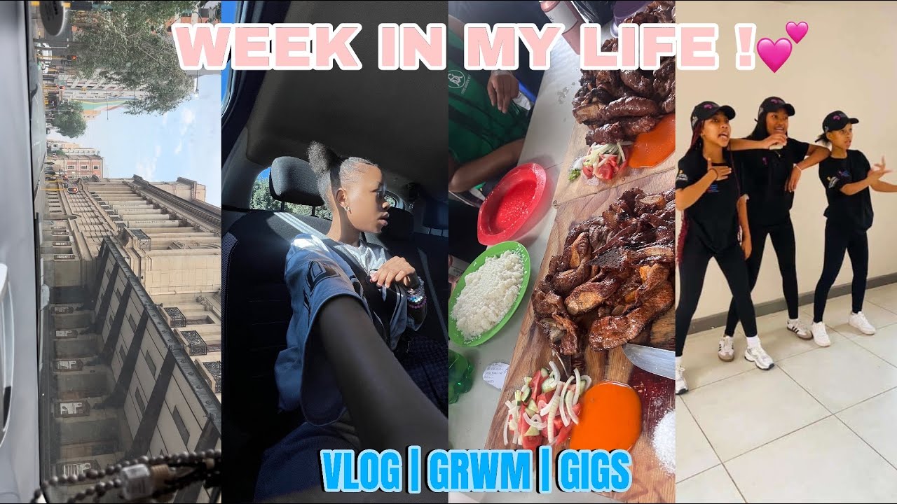 WEEK IN MY LIFE | VLOG | GRWM | GIGS | w LIMPOPO BOY | ZONE 6 | CHILDREN’S SUMMIT