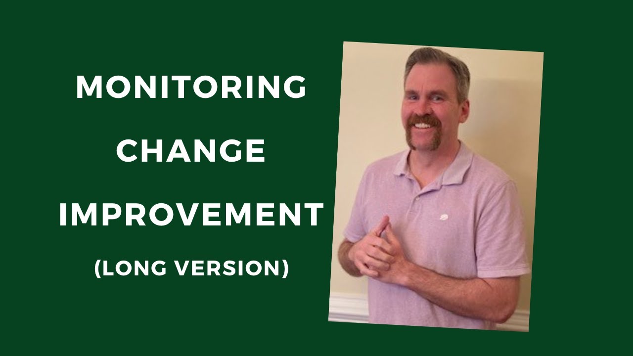 Monitoring, Change, Improvement: Long Version (AALHE On-Demand Session)