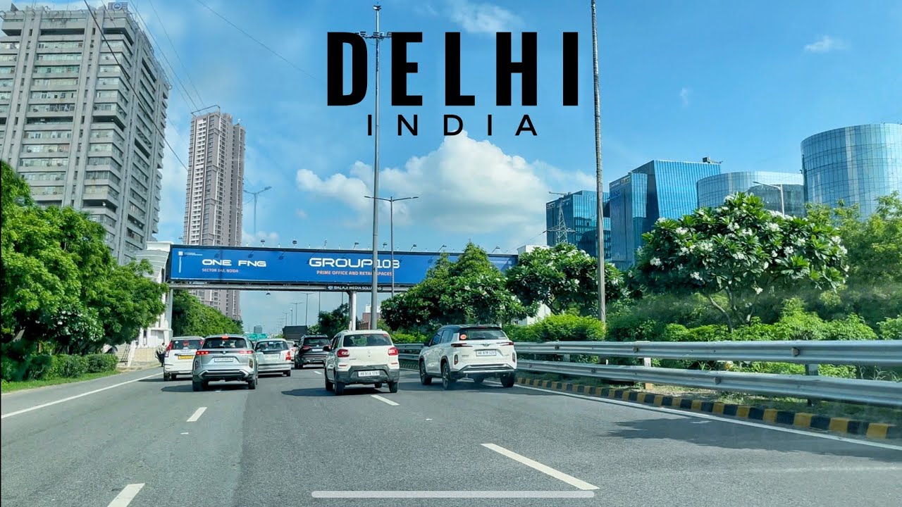 Drive In Delhi NCR (2025) Ep-2 | New Delhi to Noida | New Delhi |Noida|Plenty Facts|Delhi to Noida|
