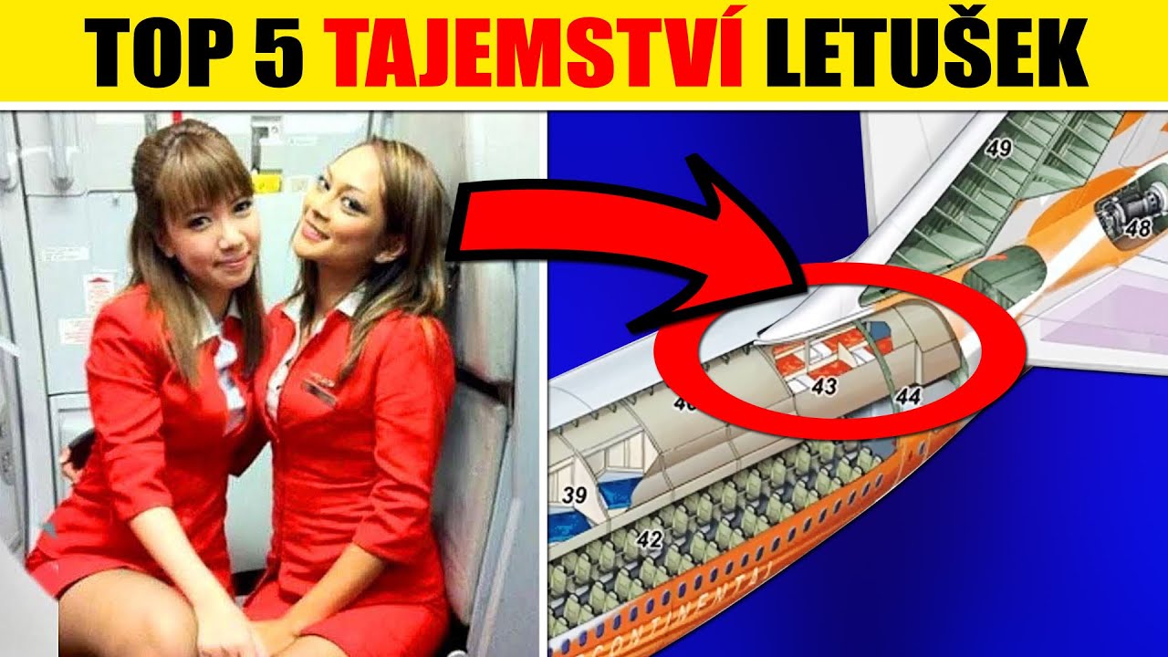 TOP 5 tajemstv&iacute; LETU&Scaron;EK