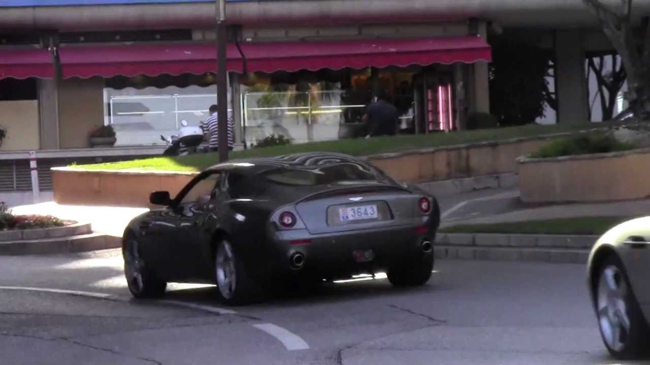 Aston Martin DB AR1 + DB7 Zagato cruising together in Monaco!