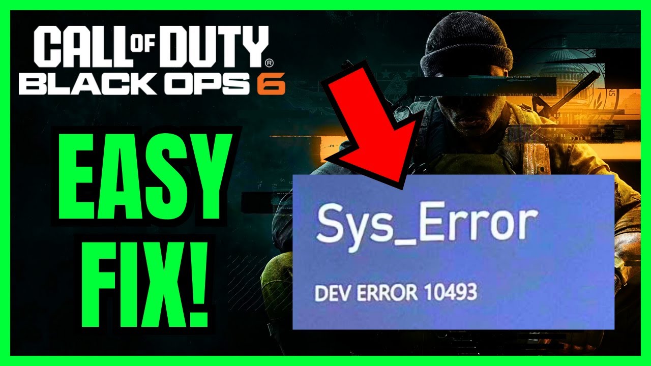 How To FIX Dev Error 10493 In Black Ops 6 Call Of Duty (FULL GUIDE 2026)