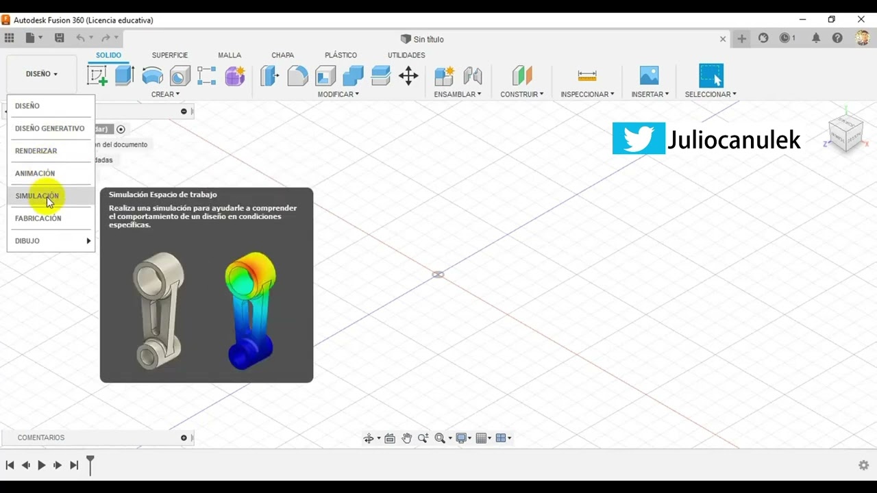 Fusion 360 Parte 1 Cómo iniciar un modelado en Fusion