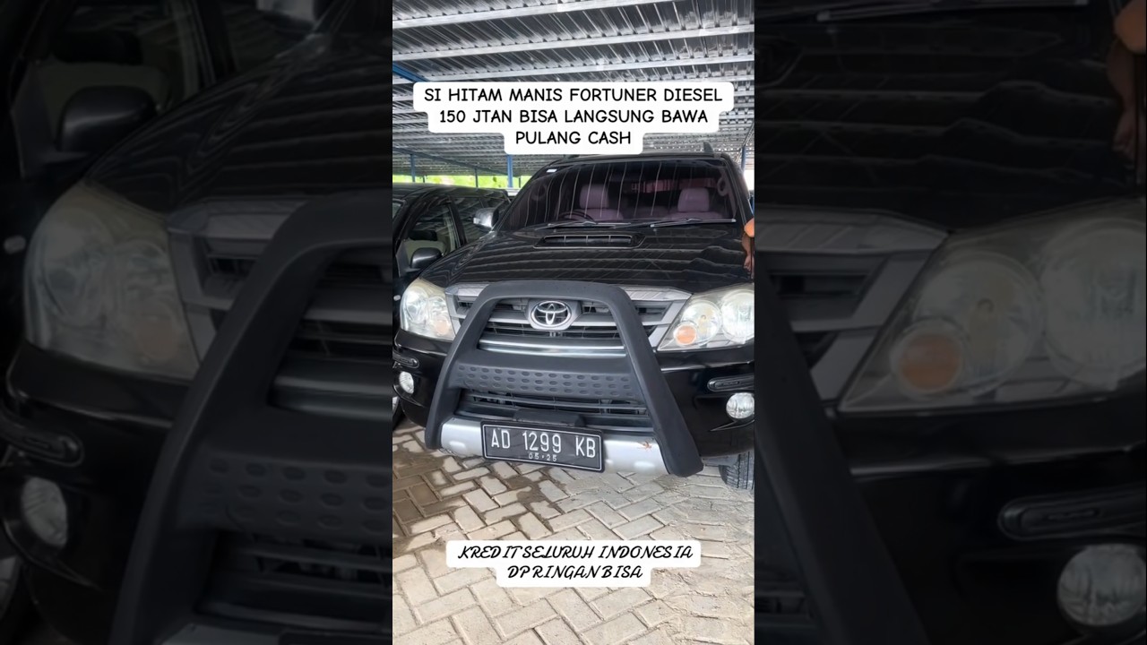 🔴MOBIL FORTUNER MESIN DIESEL CUMA 150 JUTAAN⁉️REVIEW MOBIL MURAH DI PRABU MOTOR ‼️