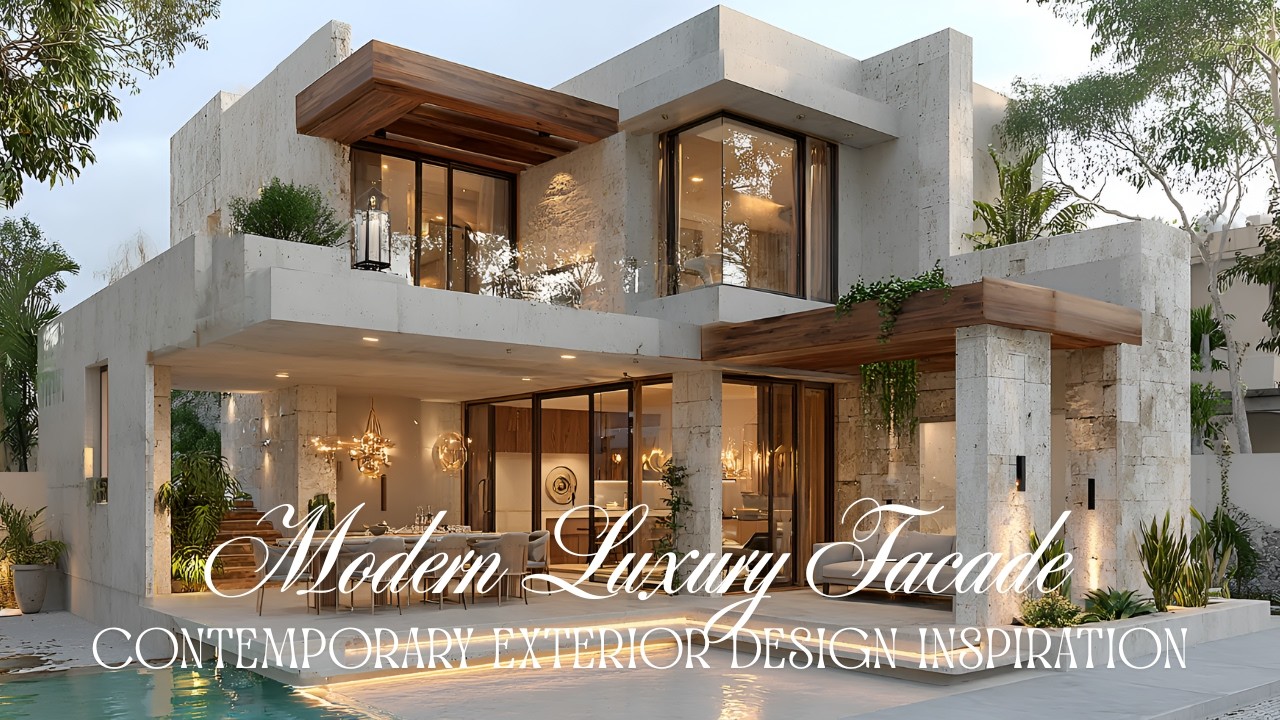 Contemporary Architecture Exterior Design Ideas | Modern Luxury Facade Inspiration