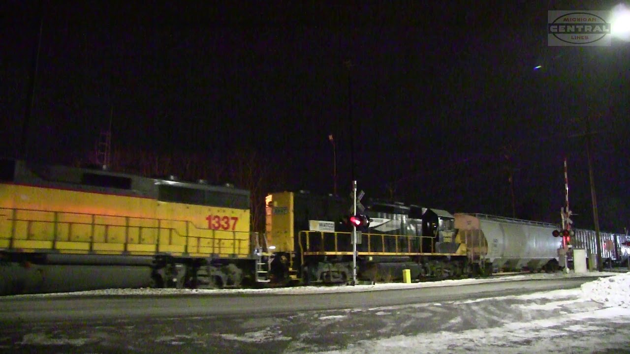 Ann Arbor Railroad at Milan Michigan!
