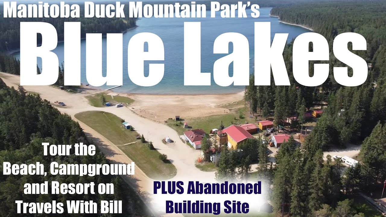 Пляж, кемпинг и курорт Blue Lakes — путешествия с Биллом