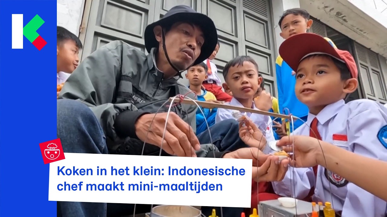 Koken in het klein: Indonesische chef maakt mini-maaltijden