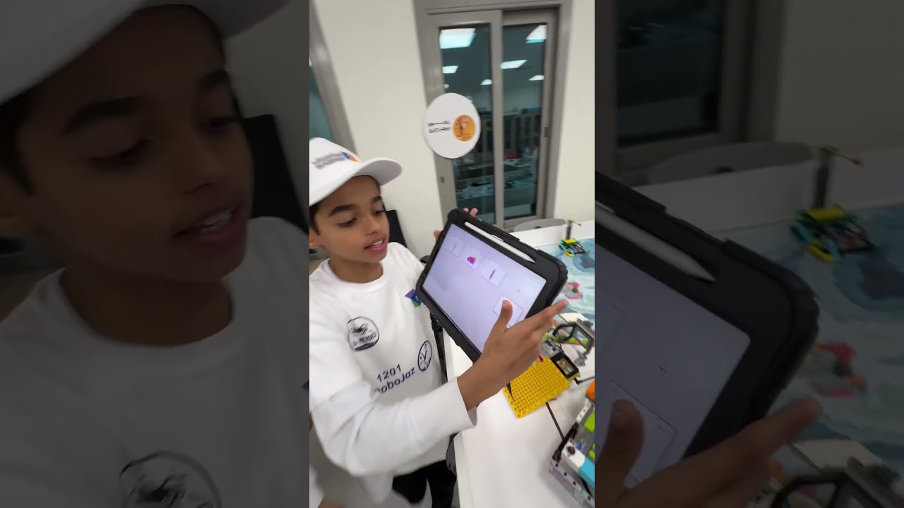 شرح تصميم وبرمجة الروبوت لفريق RoboJaz (بطولة Fll 2025) - رقم الفريق 1201