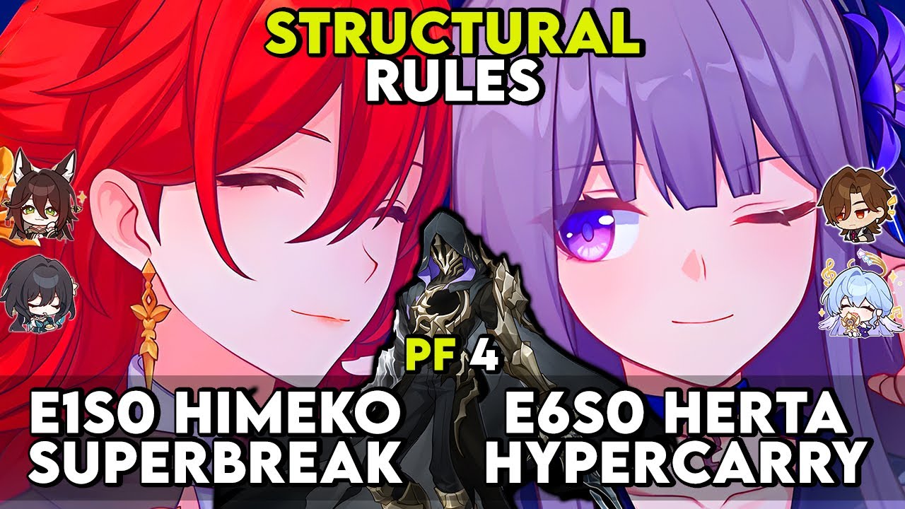 Pure Fiction 4 | E1S0 Himeko & E6S0 Herta | PF 4 | HSR