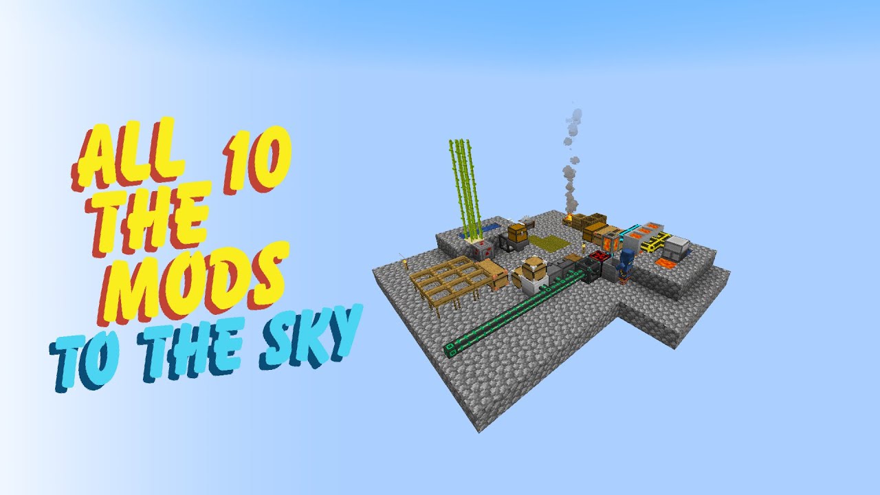Un début chaotique (mais j'aime bien) | ATM10 To The Sky