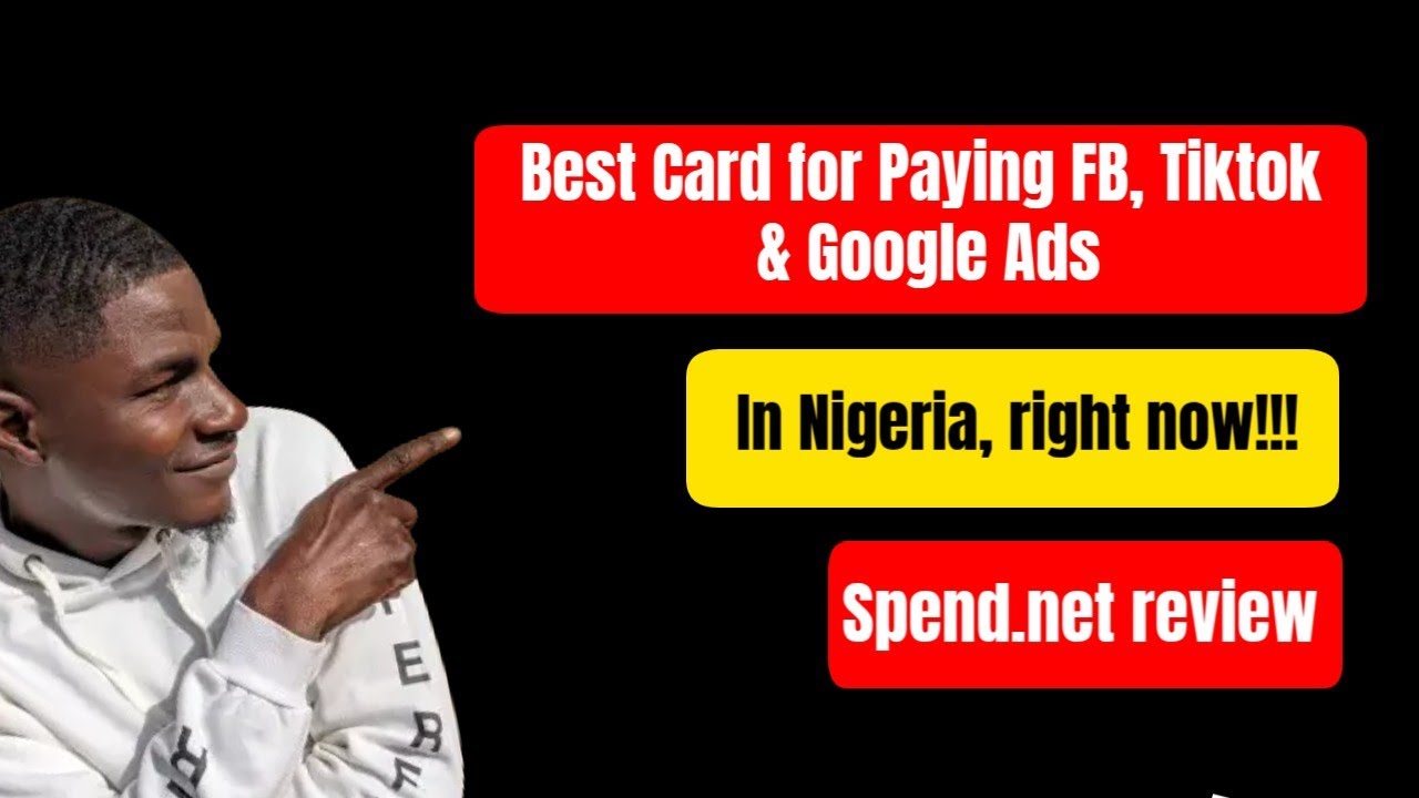 Where to Get Cards for Paying Facebook, TikTok and Google Ads in Nigeria 
