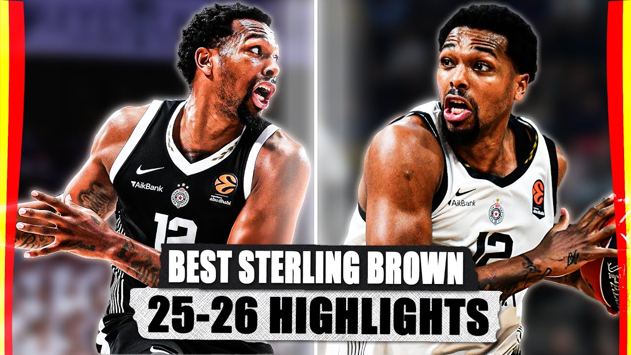 Sterling Brown BEST 25-26 HIGHLIGHTS 🔥 Elite Scorer & Sharpshooter ⚫⚪ EL CLIP SESSION Ep. 19