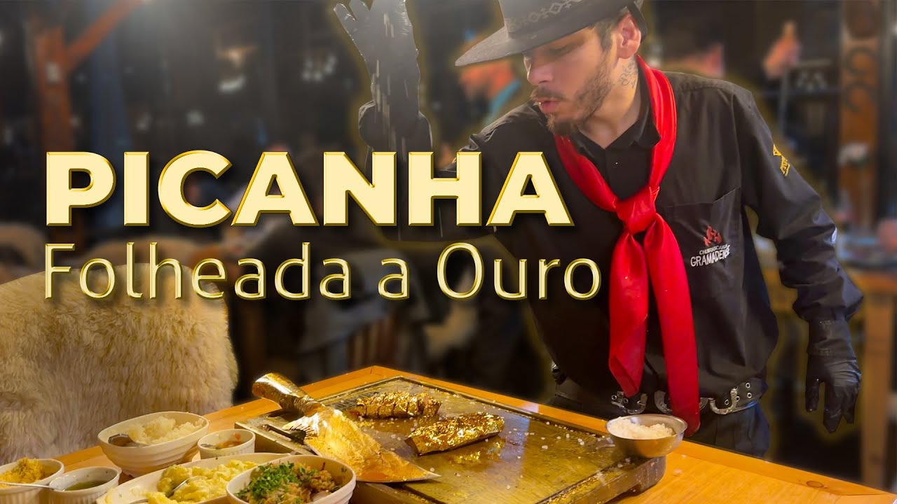 Voc&ecirc; Nunca Viu Uma Churrascaria Assim! Churrascaria Gramadense + Picanha Dourada!