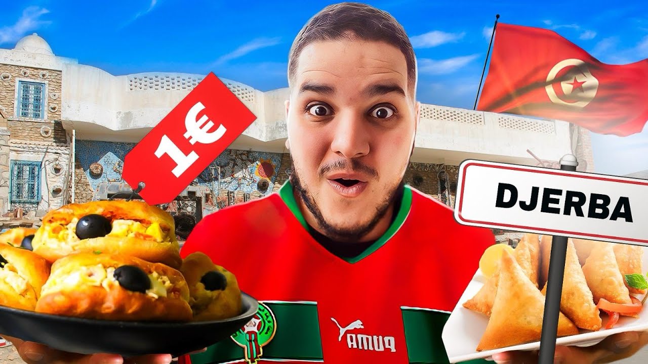 LA STREETFOOD DE DJERBA 🇹🇳 avec Saif