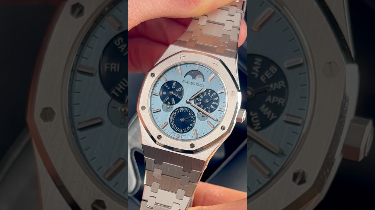❗️МИРОВОЙ РЕКОРД❗️Audemars PIGUET Royal Oak Perpetual Calendar, настоящие часы высокого часового ...