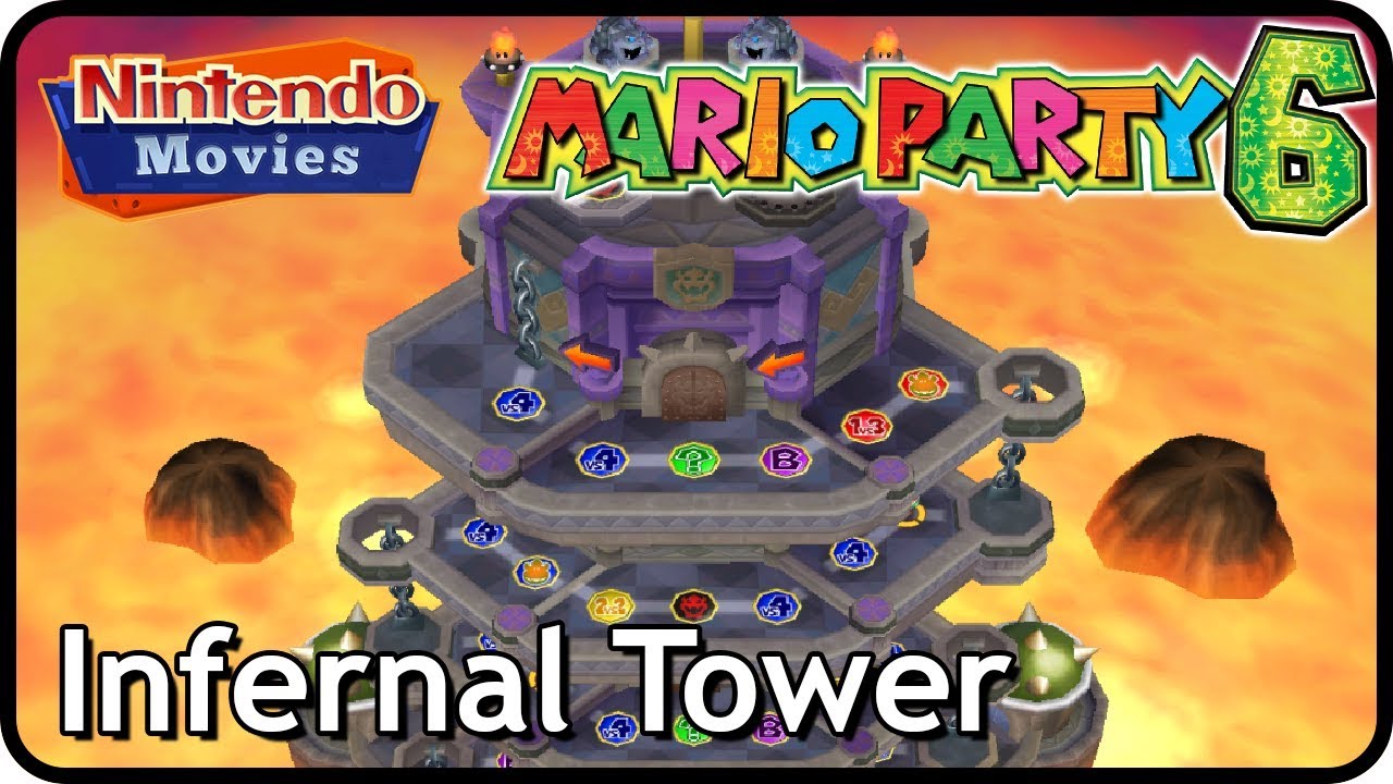 Mario Party 6 - Solo Mode - Infernal Tower