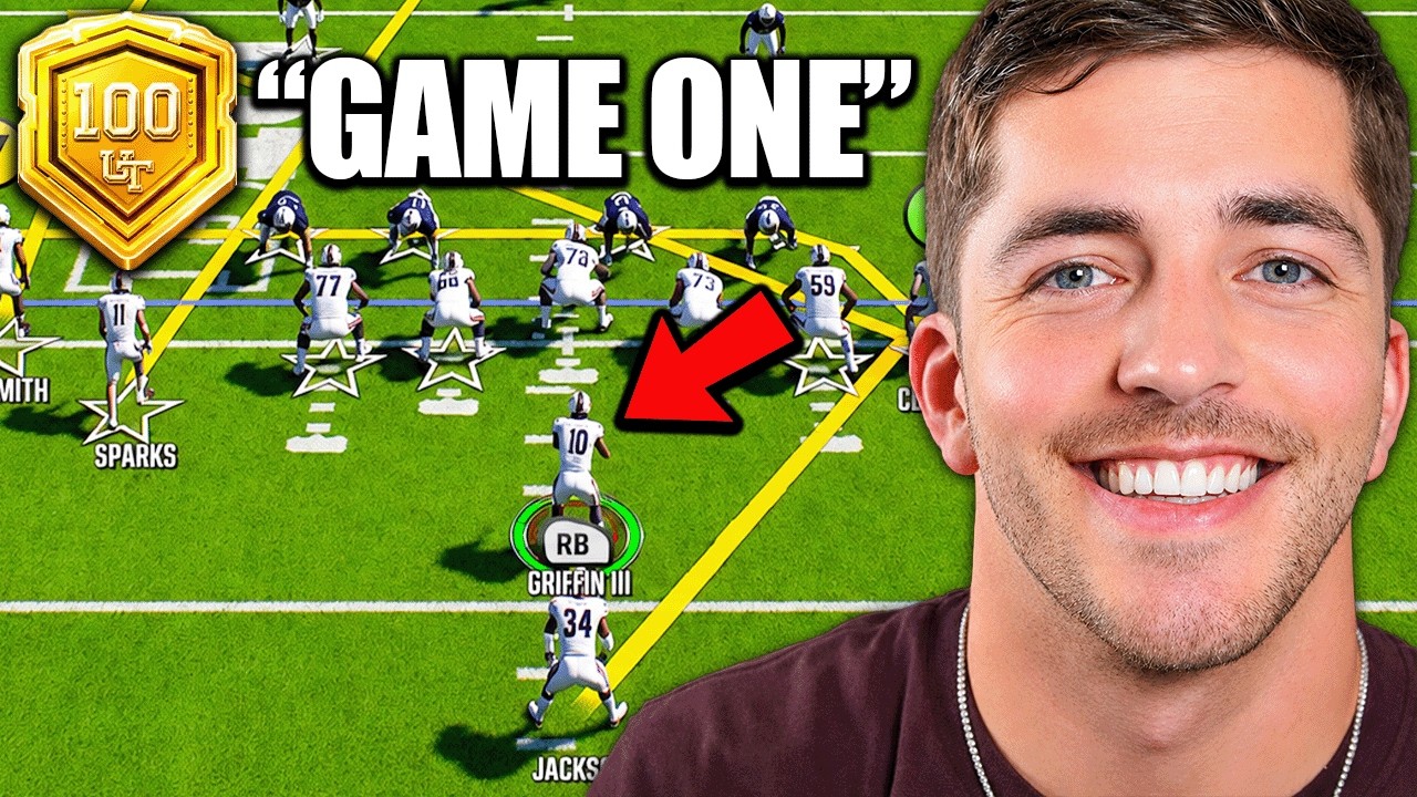 Мой первый рейтинговый матч в College Football 27!