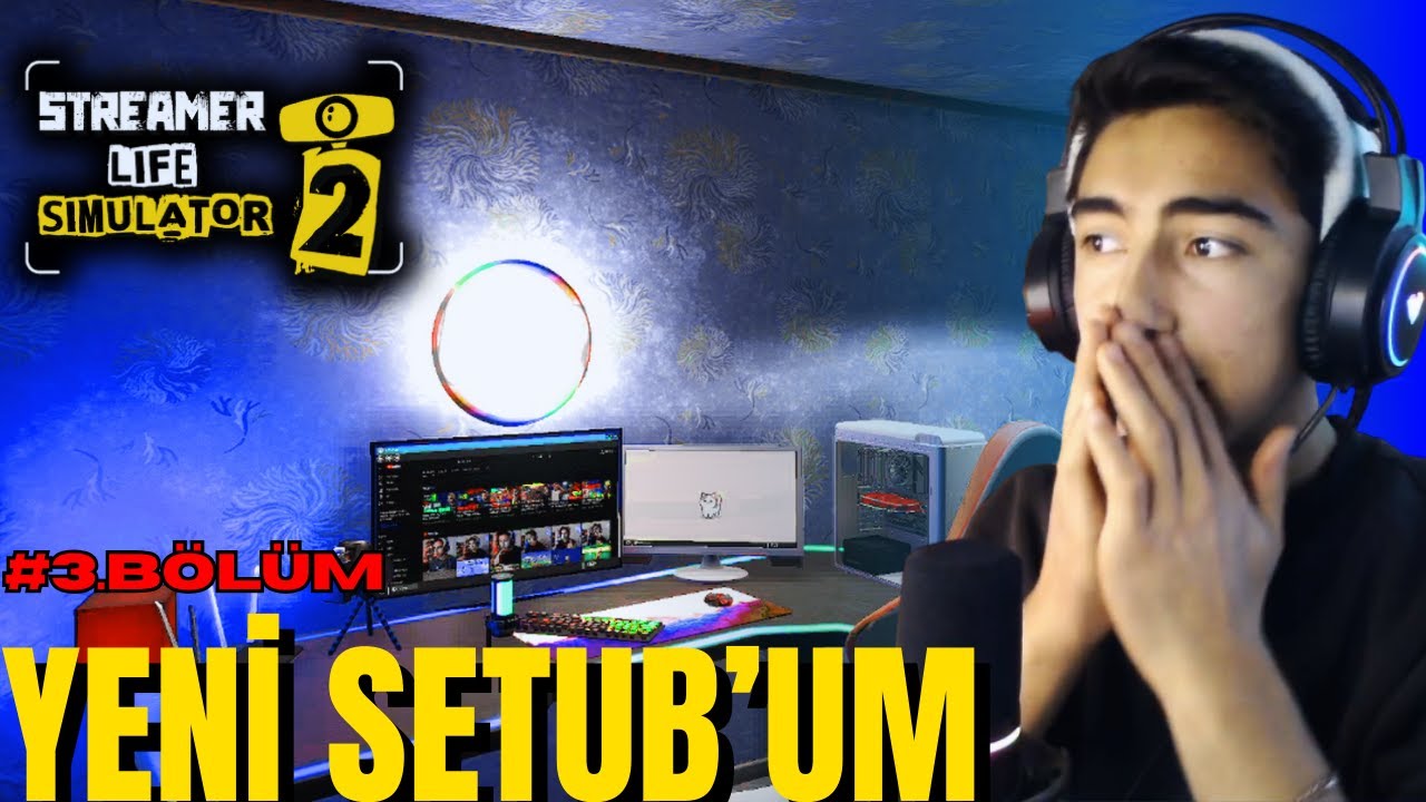 YENİ YAYINCI SETUB'UMU KURDUM!! KALİTELİ YAYINLARA BAŞLADIM | 3.BÖLÜM
