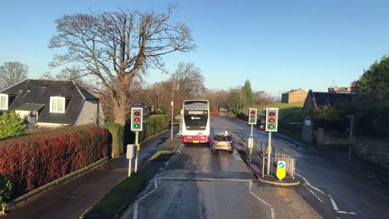 Edinburgh Bus Trip.  Lothian No.10 : From Bonaly to Western Harbour