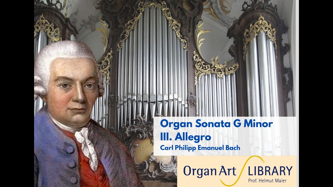 Carl Philipp Emanuel Bach - Sonata G minor  III. Allegro