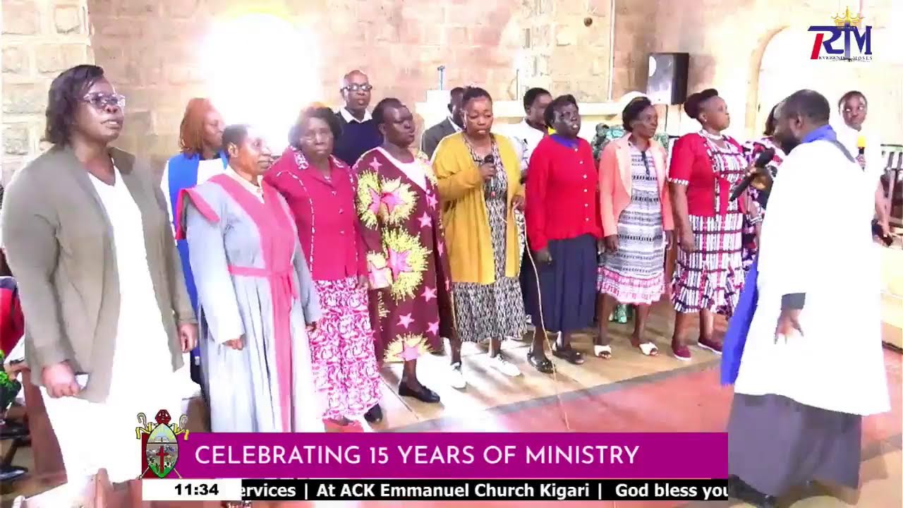 Rev. Moses' Thanksgiving Service - 15 years of Ministry